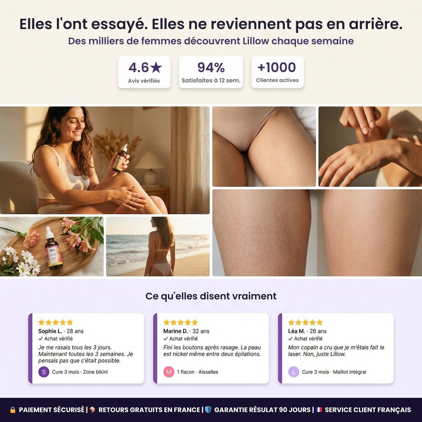 Sérum naturel réducteur de repousse