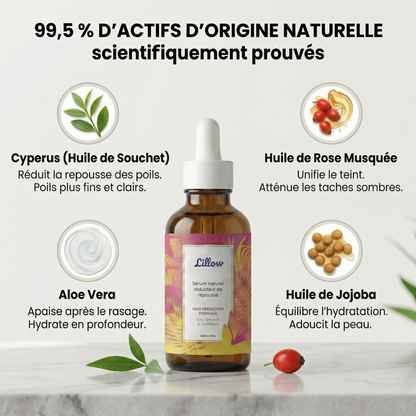 Sérum naturel réducteur de repousse