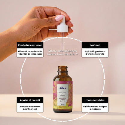Sérum naturel réducteur de repousse